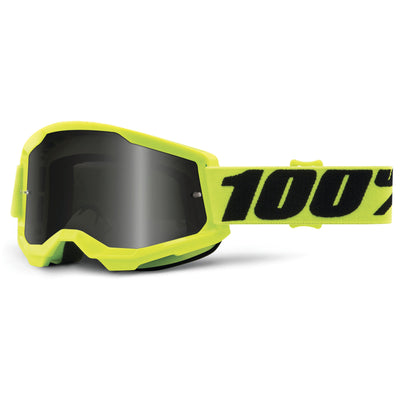 100% Strata 2 Sand Goggles Neon Yellow