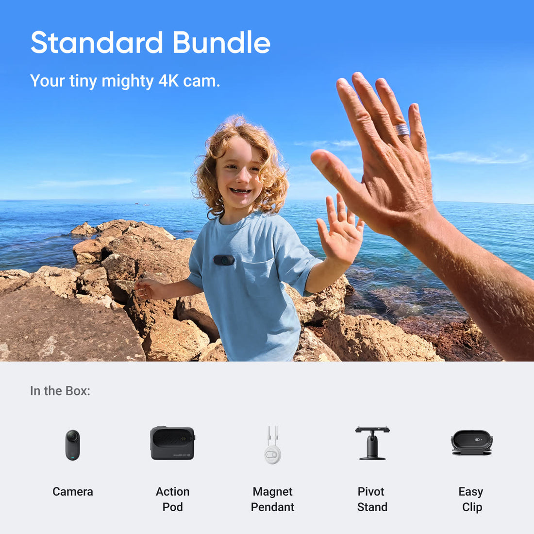Insta360 GO 3S (128GB, Midnight Black)