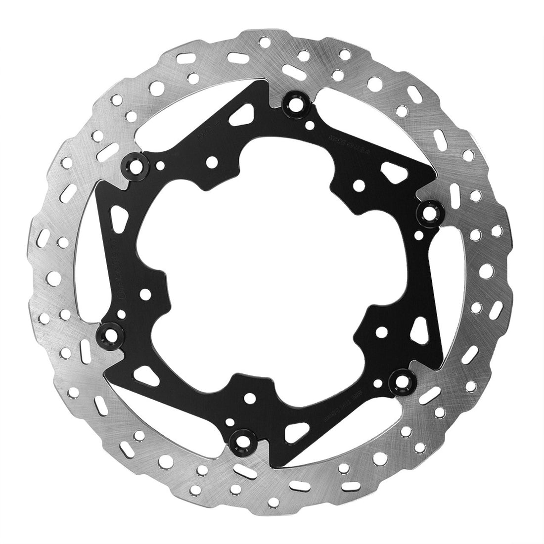 BrakeTech SS Front Floating Rotor - Spoke Mount