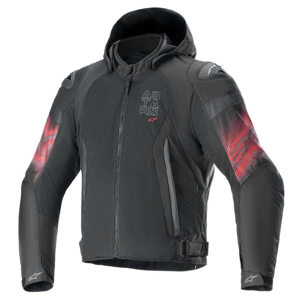 Black/Bright Red