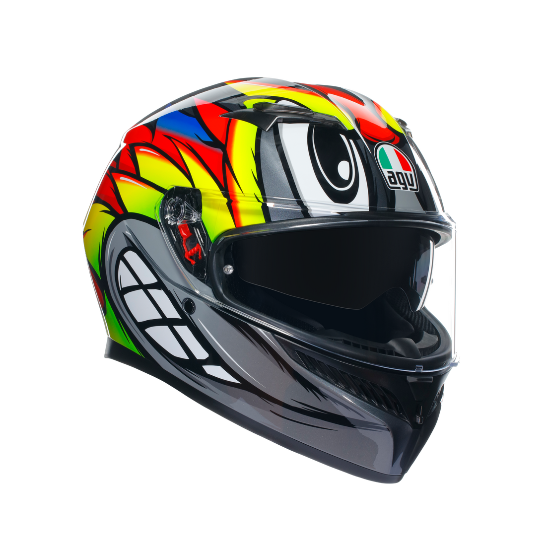 AGV K3 Birdy 2.0 Gray/Yellow/Red