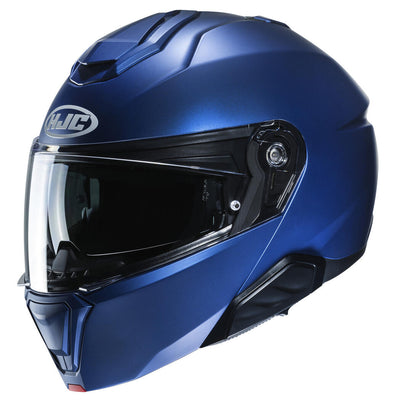 HJC i91 Semi-Flat Metallic Blue