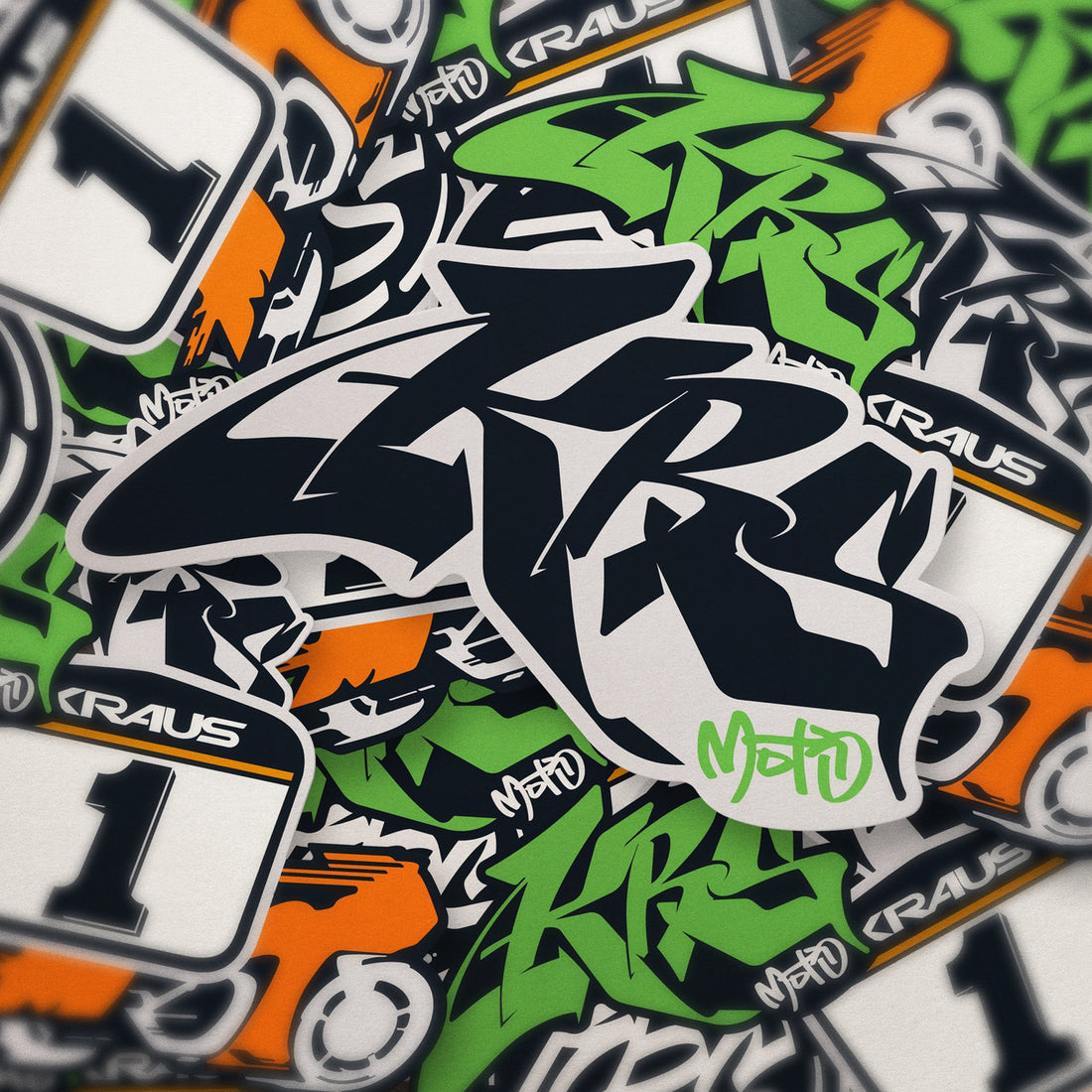 Kraus Moto Stickers
