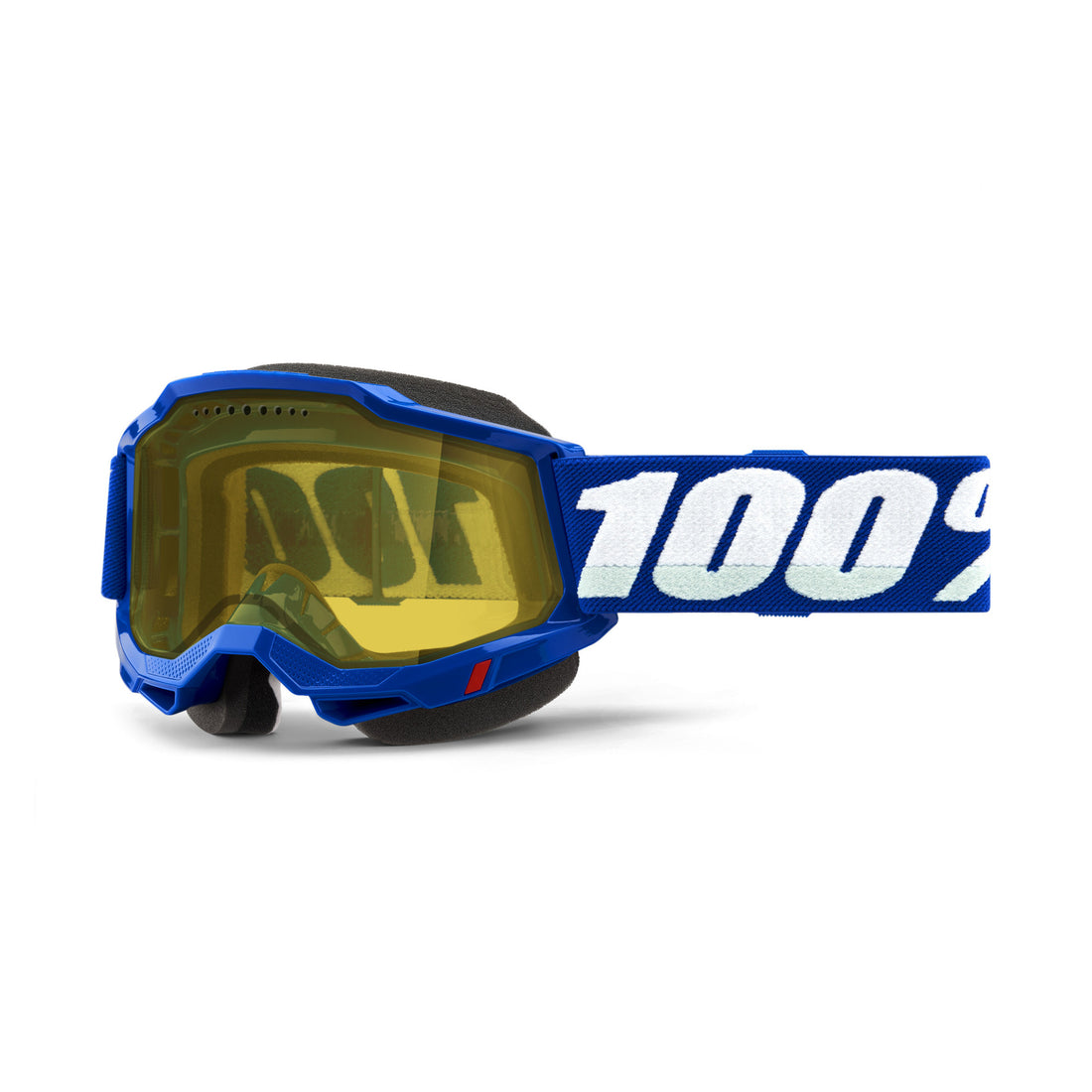 100% Accuri 2 Snowmobile Dual Pane Vented Goggles Blue