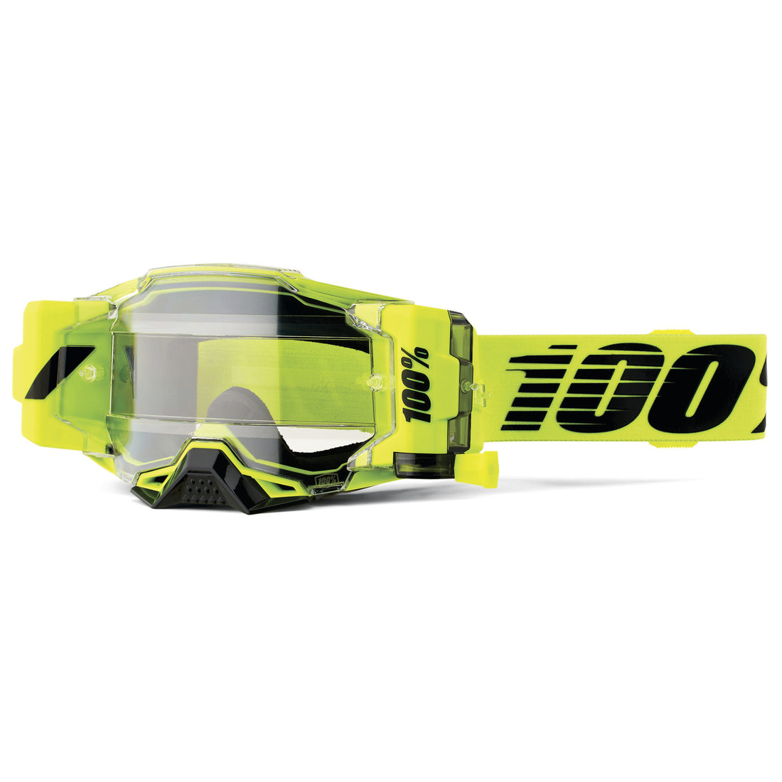 100% Armega Forecast Goggles Neon Yellow