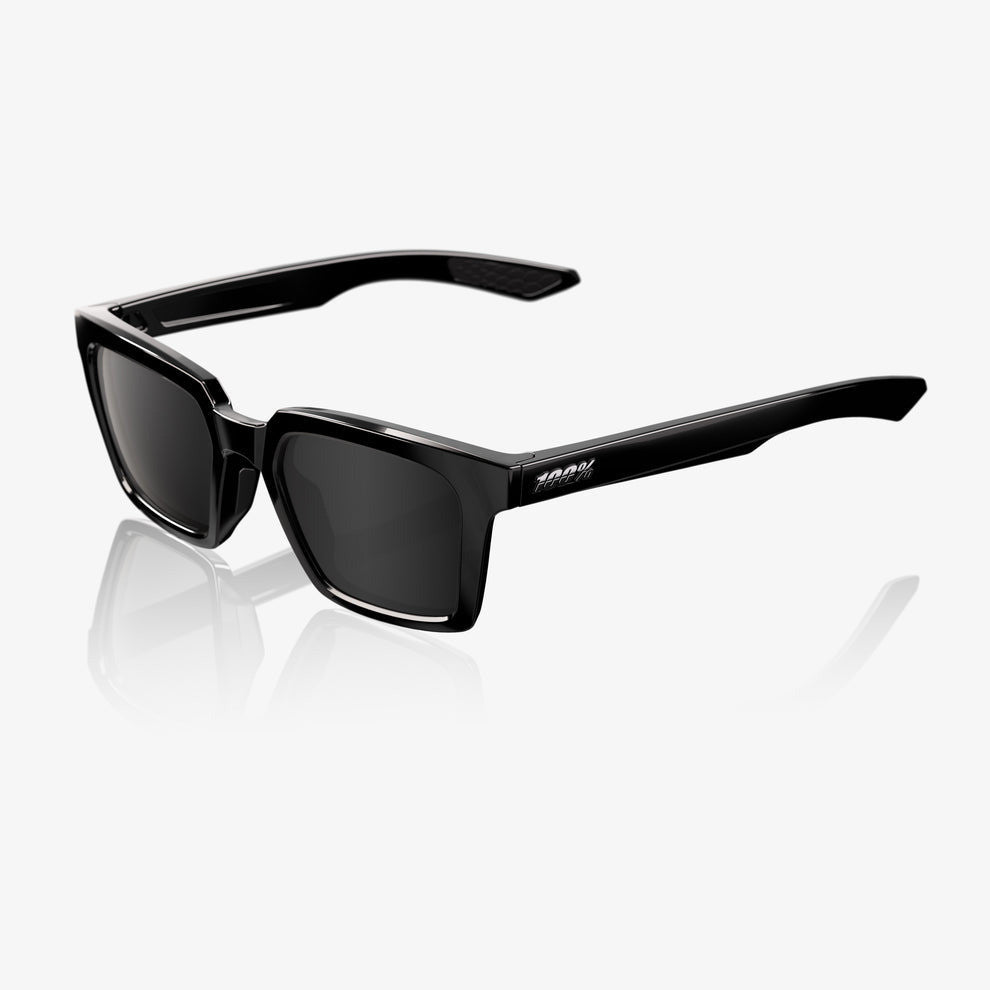 100% Erba Sunglasses Matte Dark Smoke - Smoke