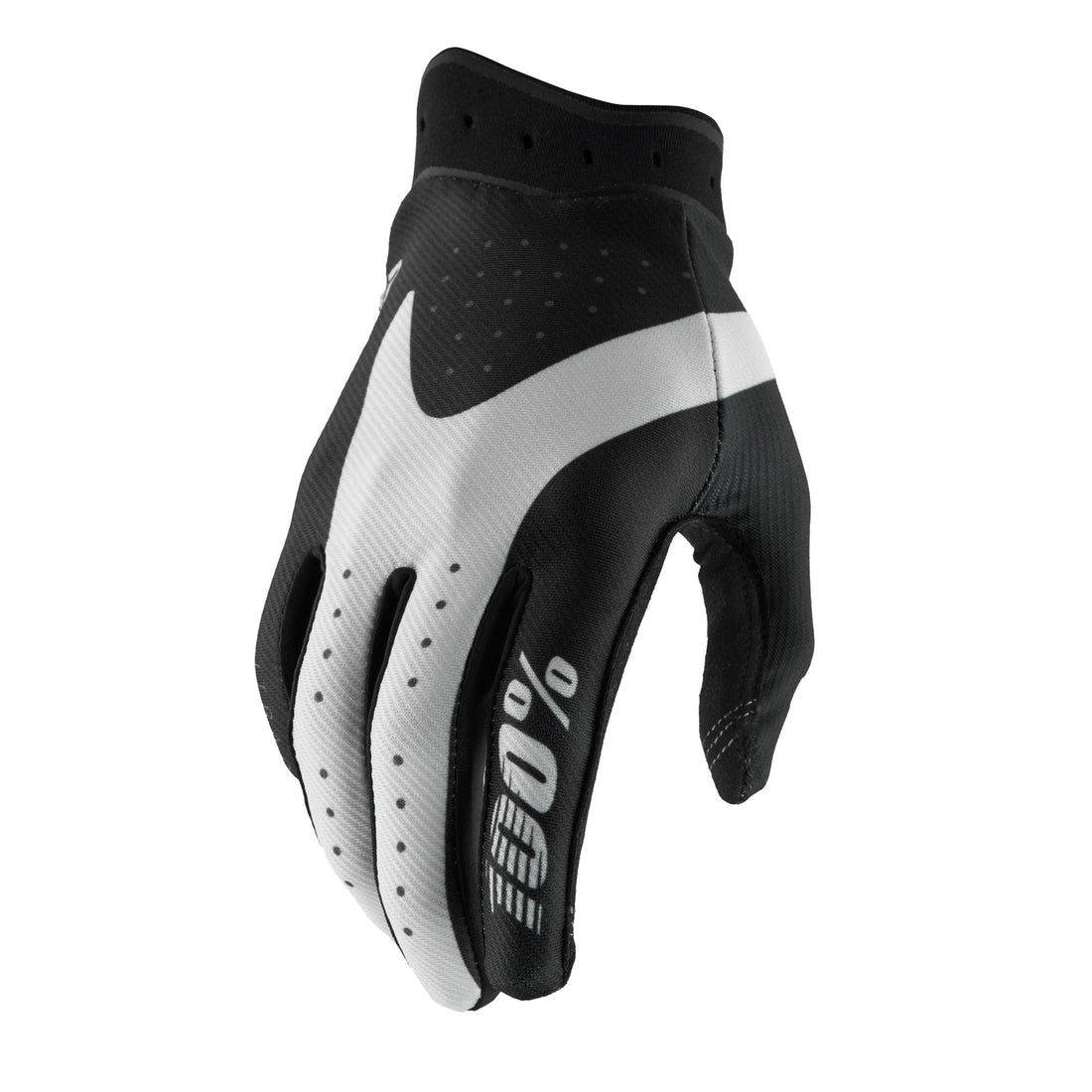 100% iTrack Gloves Black