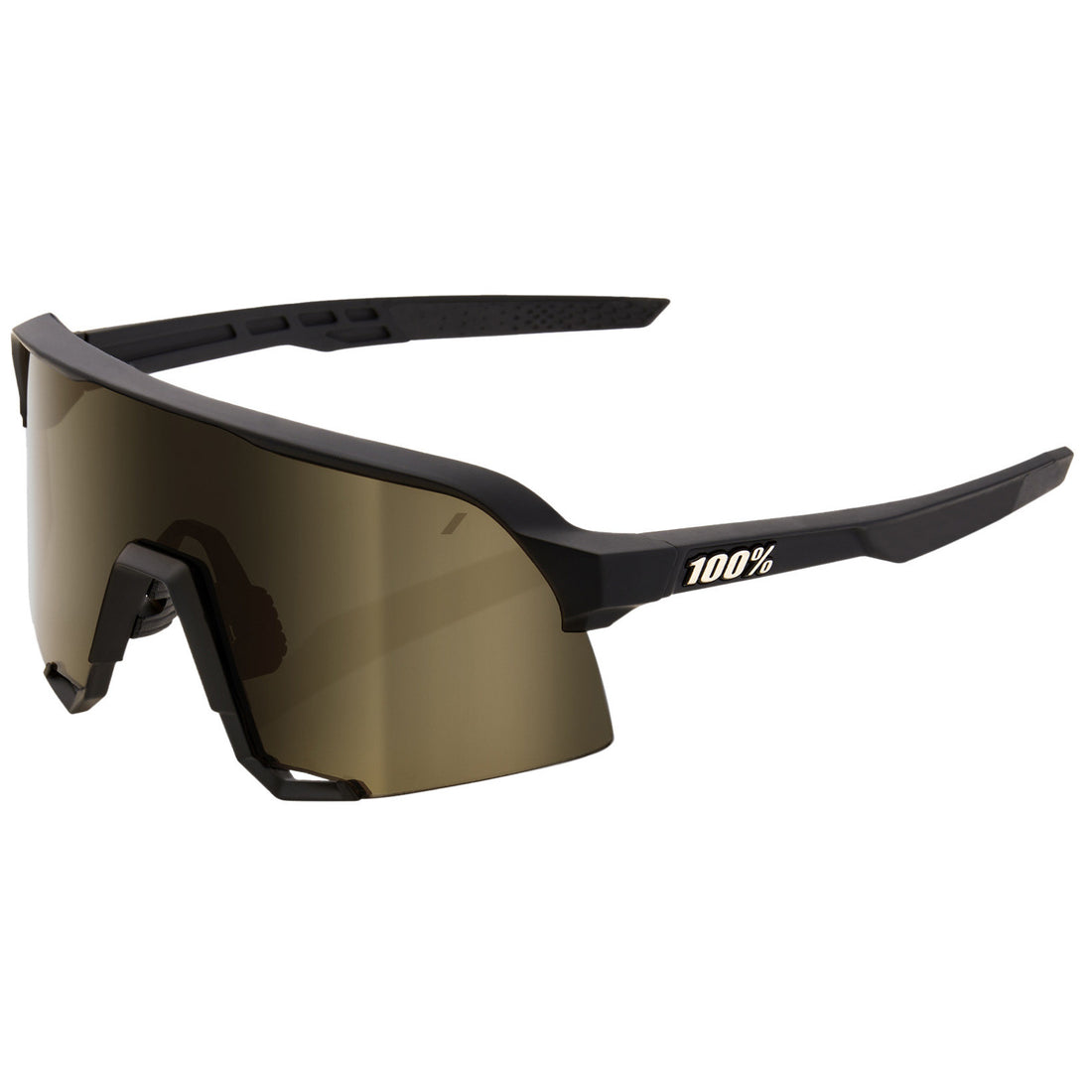 100% S3 Sunglasses LE Fdj Gloss Translucent Red/Blue HiPER Fire Red Mirror Lens