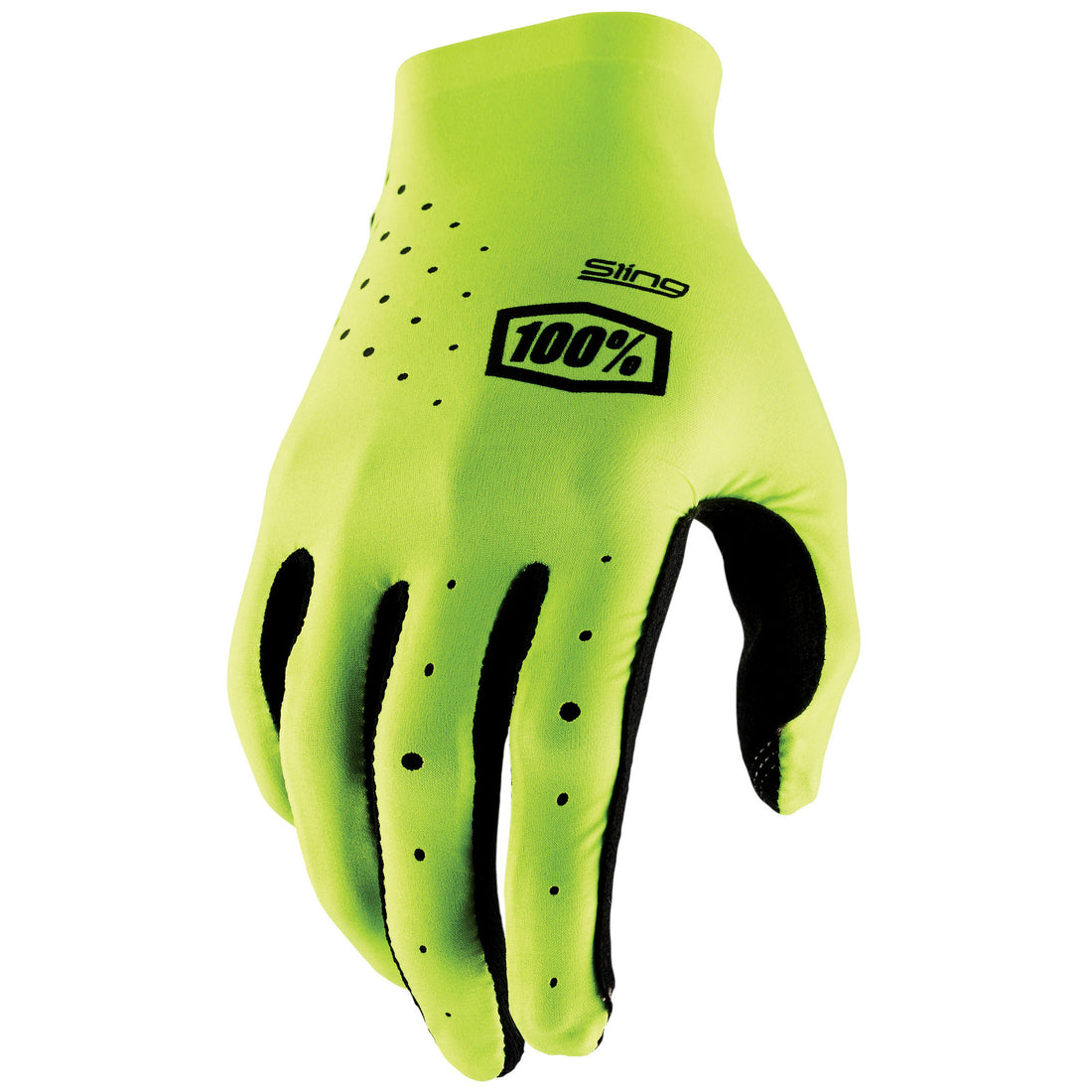 100% Sling MX Gloves Fluo Yellow