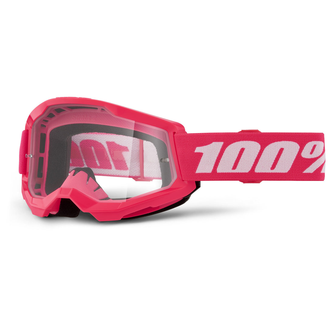 100% Strata 2 Goggles Pink