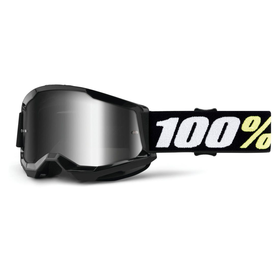 100% Strata 2 Junior Goggles Black/Grey