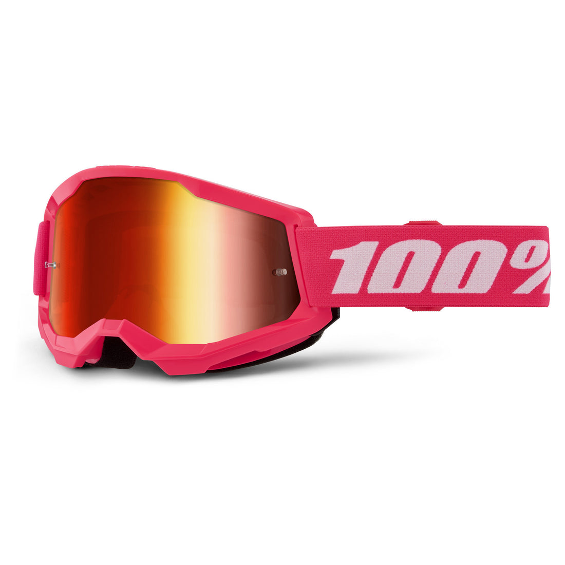 100% Strata 2 Junior Goggles Pink