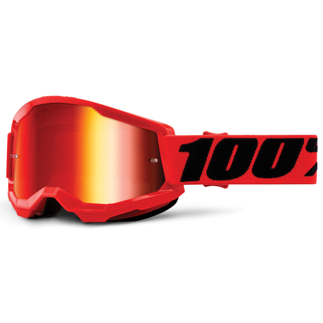 100% Strata 2 Junior Goggles Red/White