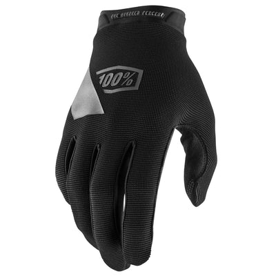100% Women's Ridecamp Gloves Black/Charcoal
