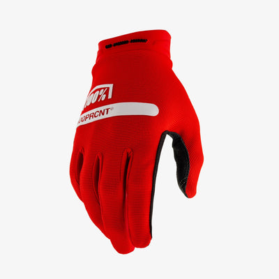 100% Youth Ridecamp 2 Gloves Red