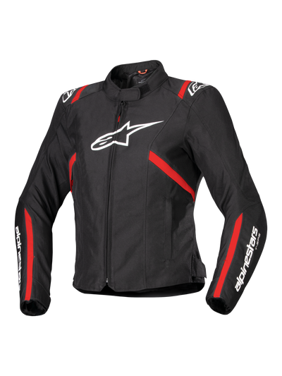 Alpinestars Stella T-SPS V2 Waterproof Jacket - Black/White/Red Fluo