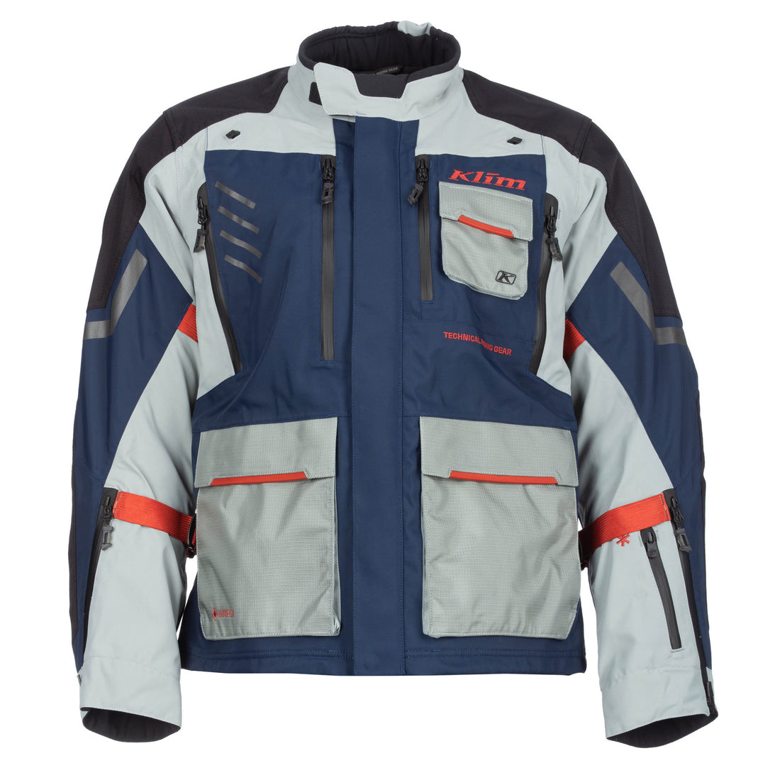KLIM Carlsbad Jacket Dress Blues - Red Oxide