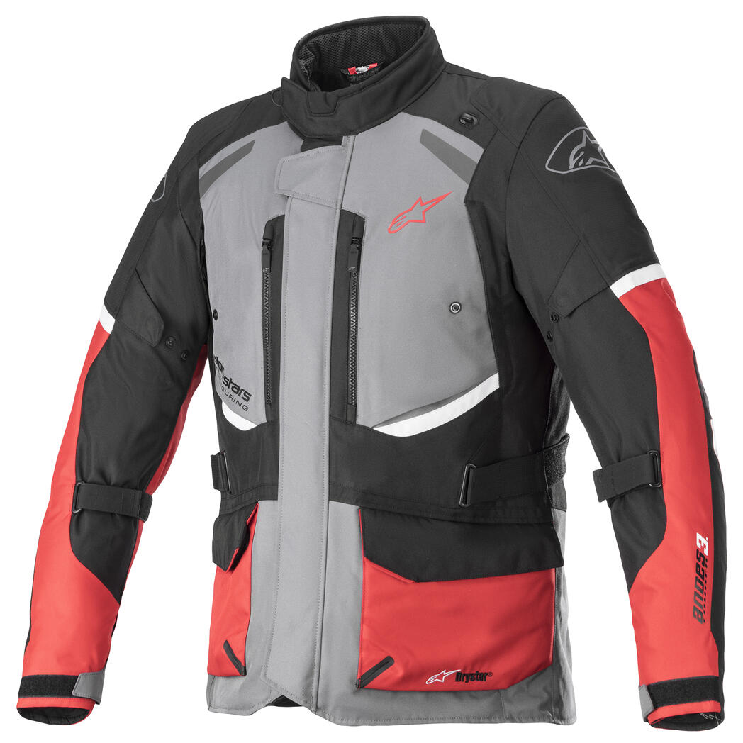 Alpinestars Andes V3 Drystar Jacket Dark Gray/Black/Bright Red