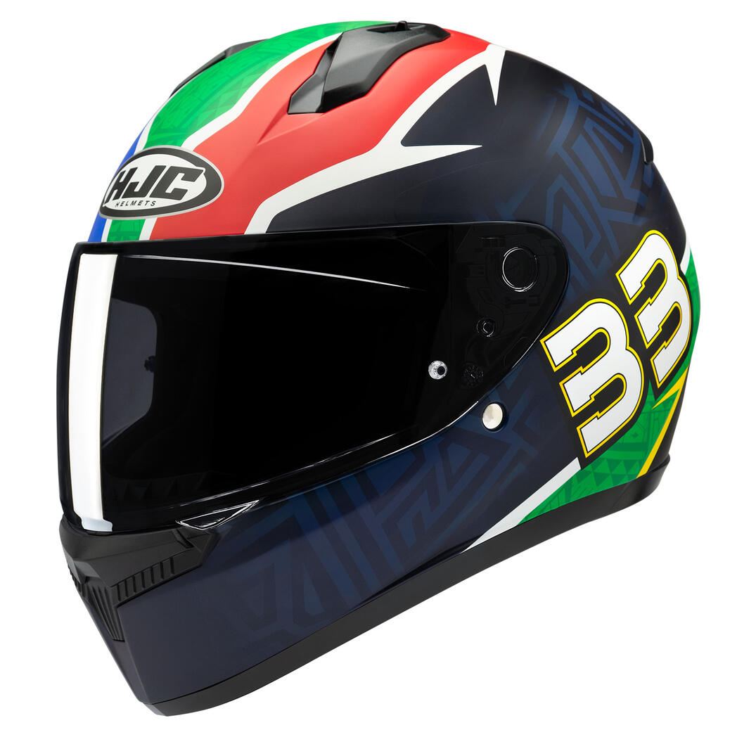 HJC C10 Brad Binder BB33 Ltd Black/Blue/Green/Red