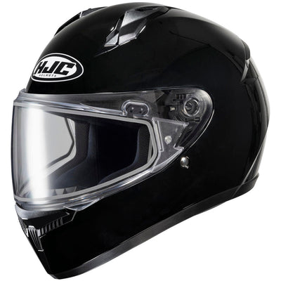 HJC C10 Snow Black