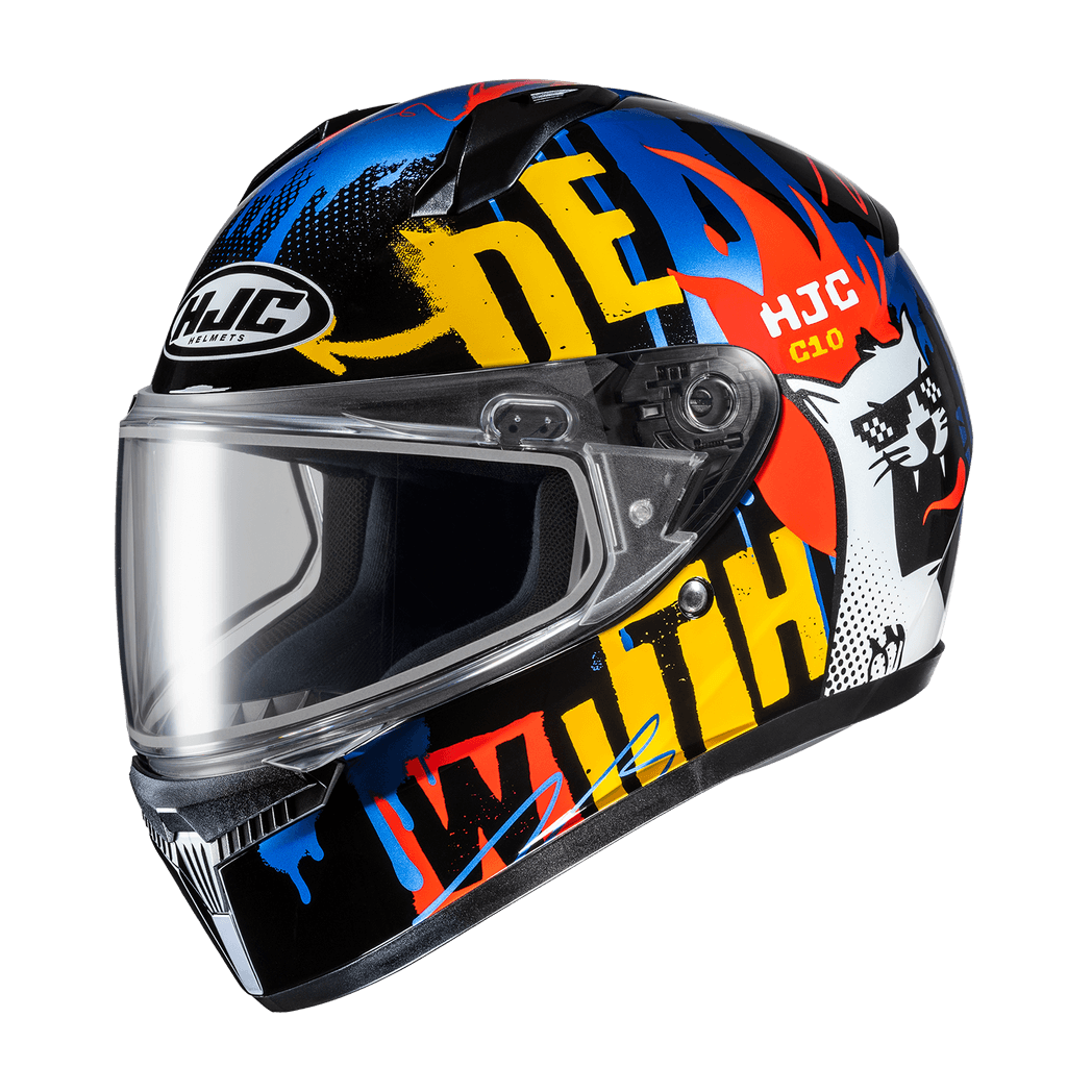 HJC C10 Fop Youth Snow MC-23