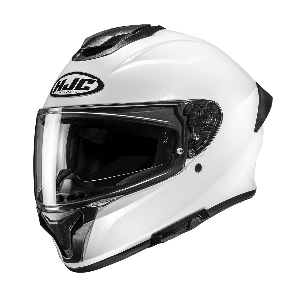 HJC C71 Pearl White