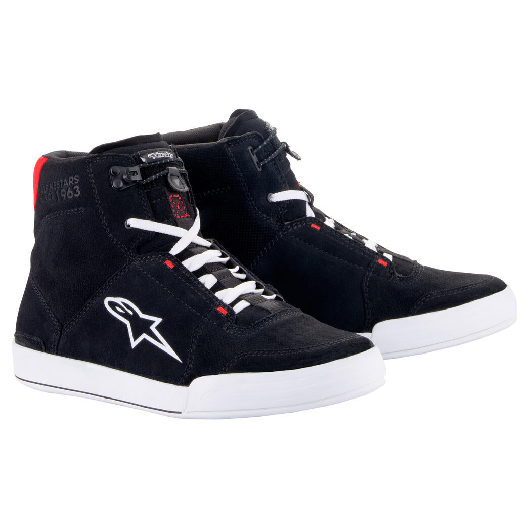 Black/White/Bright Red