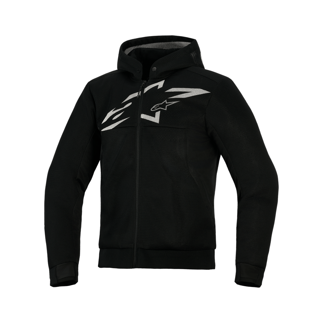 Alpinestars Chrome Superairflow Hoodie Black/Dark Gray/White