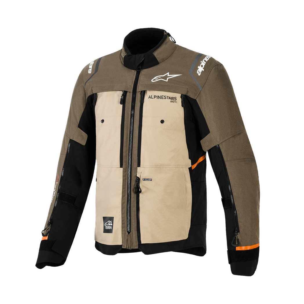 Alpinestars Cusco Drystar Jacket Walnut/Aluminum/Black