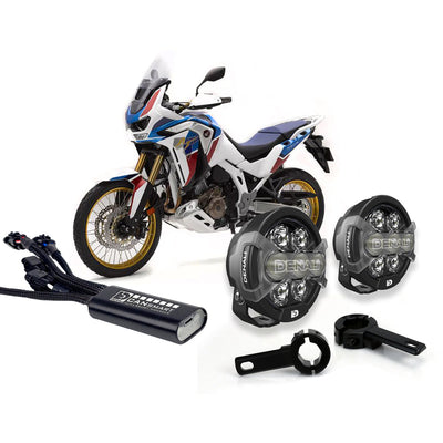D7 Pro Premium Lighting Bundle w/ Crashbar Mounts for Honda Africa Twin CRF1100L & Adventure Sports ES '20-'26