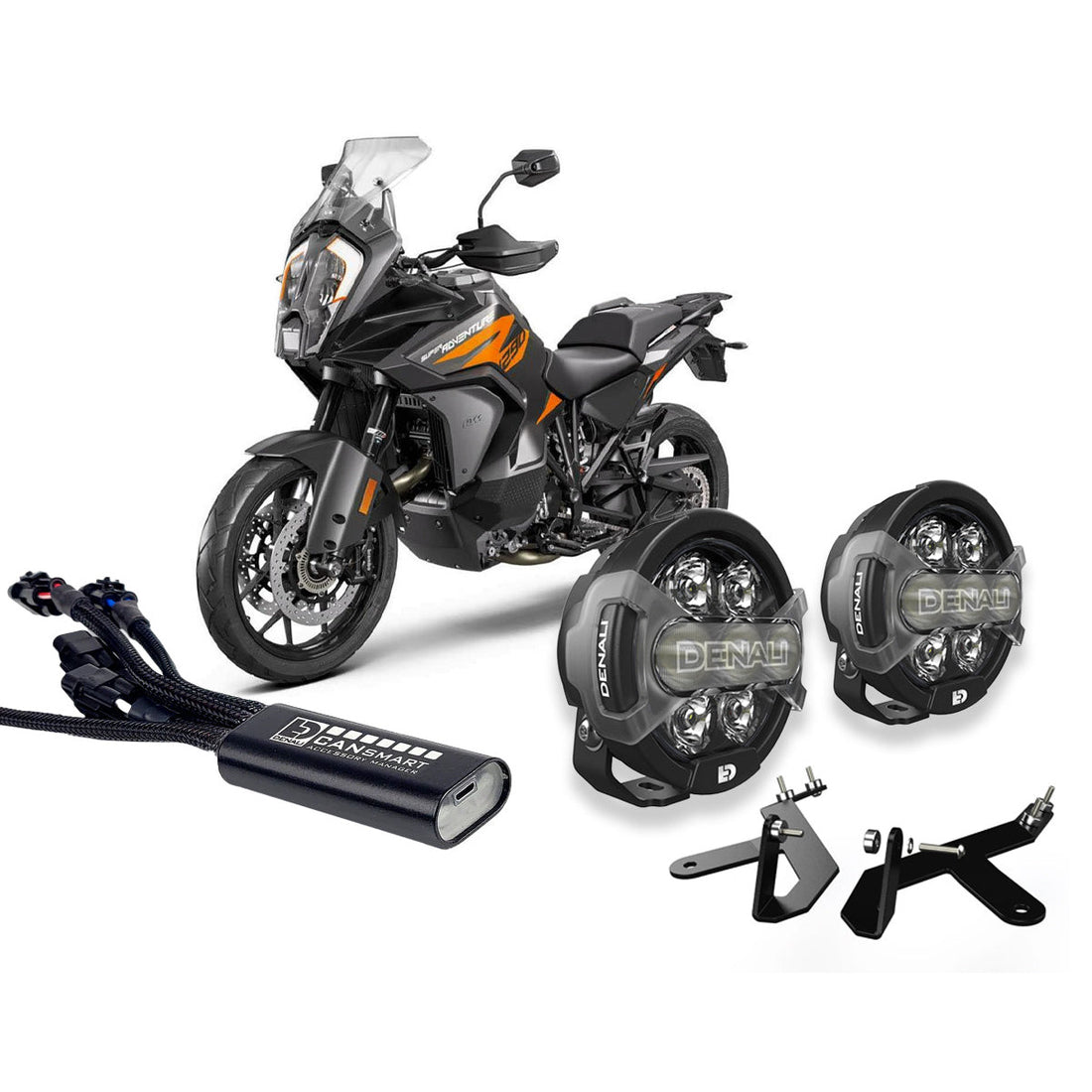 D7 Pro Premium Lighting Bundle for KTM 1290 Super Adventure R '21-'26 & 1290 Super Adventure S '21-'24