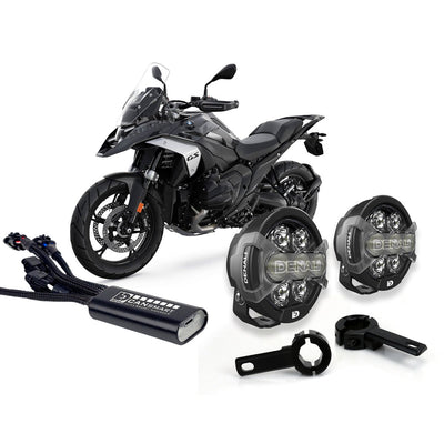 D7 Pro Premium Lighting Bundle w/ Crashbar Mount for BMW R1300GS '24-'26 & R1300GS Adventure '25-'26