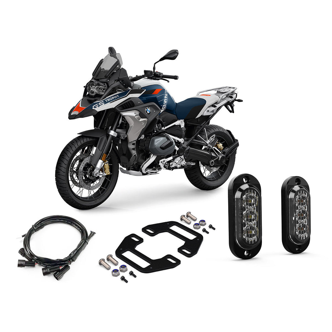 T3 Rear Visibility Bundle for BMW R1250 Series '19-'24
