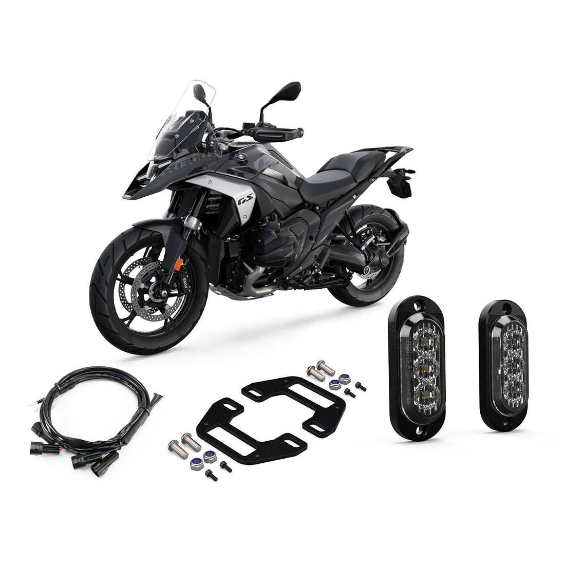 T3 Rear Visibility Bundle for BMW R1300GS '24-'26 & R1300GS Adventure '25-'26