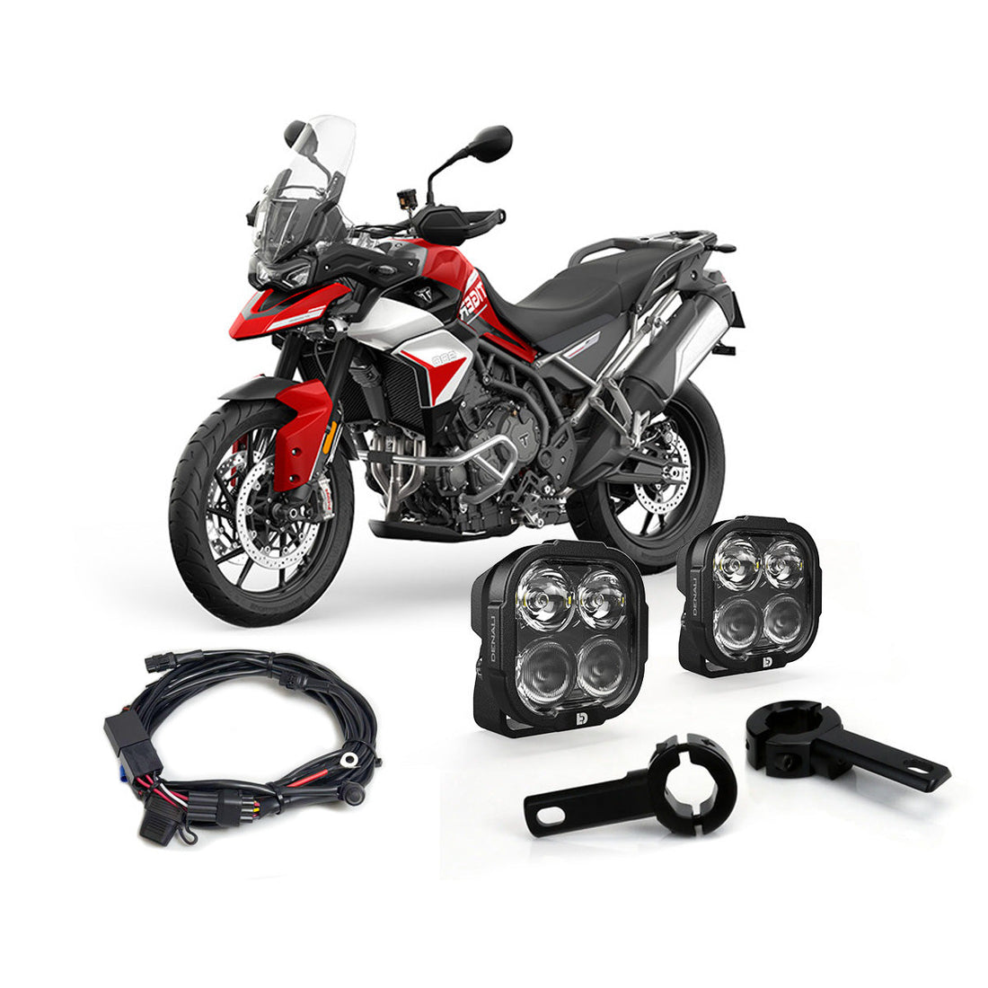 DL4 Essential Lighting Bundle for Triumph Tiger 900 & Tiger 1200 Series '20-'26