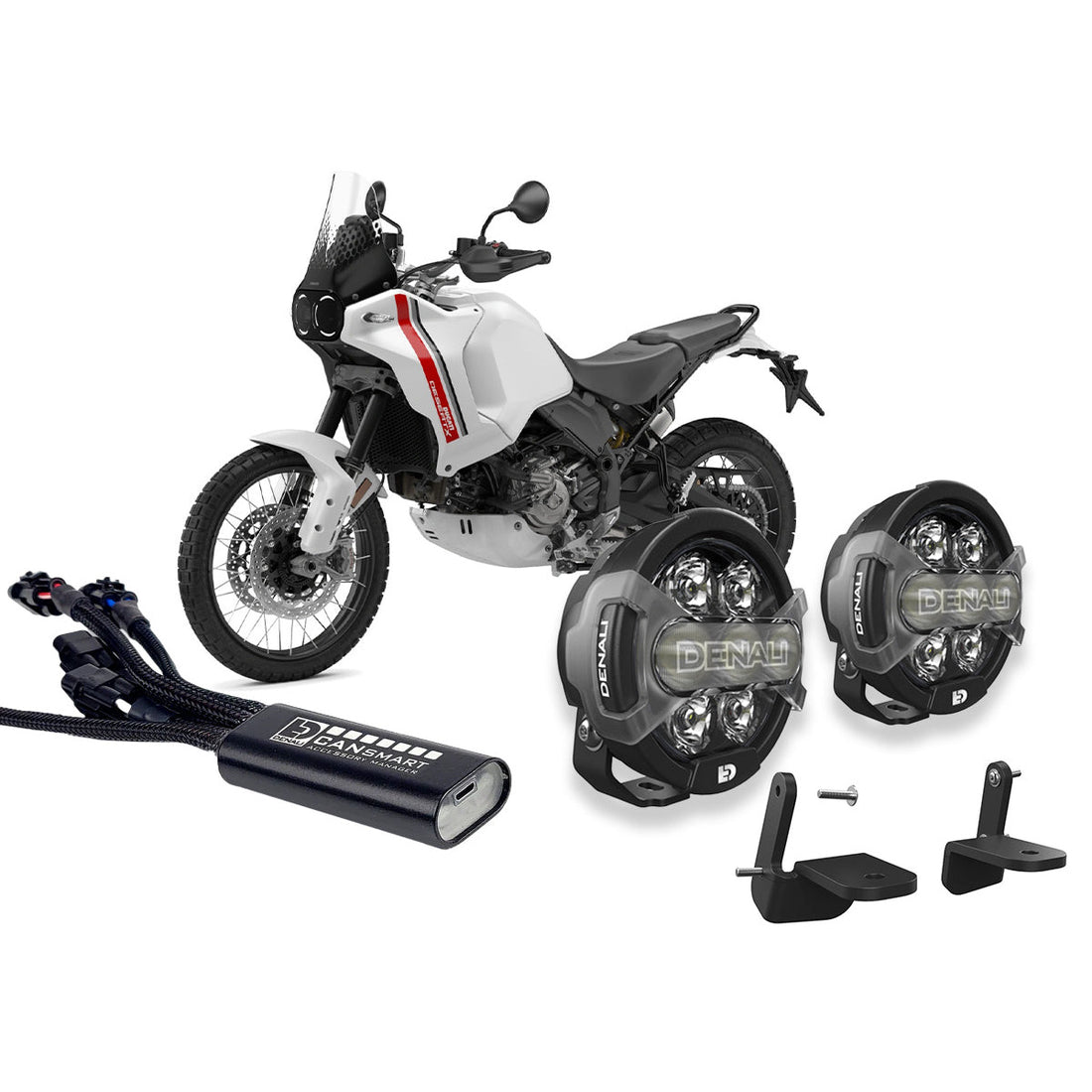 D7 Pro Premium Lighting Bundle - Ducati Desert X / Rally 2023+