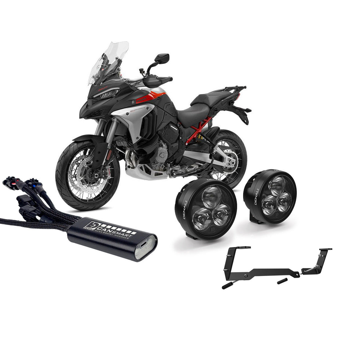 D3 Premium Lighting Bundle for Ducati Multistrada V4 Series '21-'26