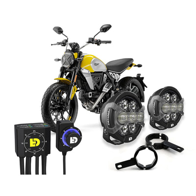 D7 Pro Premium Lighting Bundle for Ducati Scrambler 800 '15-'25 & Scrambler 1100 '18-'25