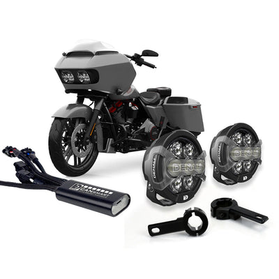 D7 Pro Premium Lighting Bundle w/ Engine Guard Mounts for Harley-Davidson Motorcycles '11-'26