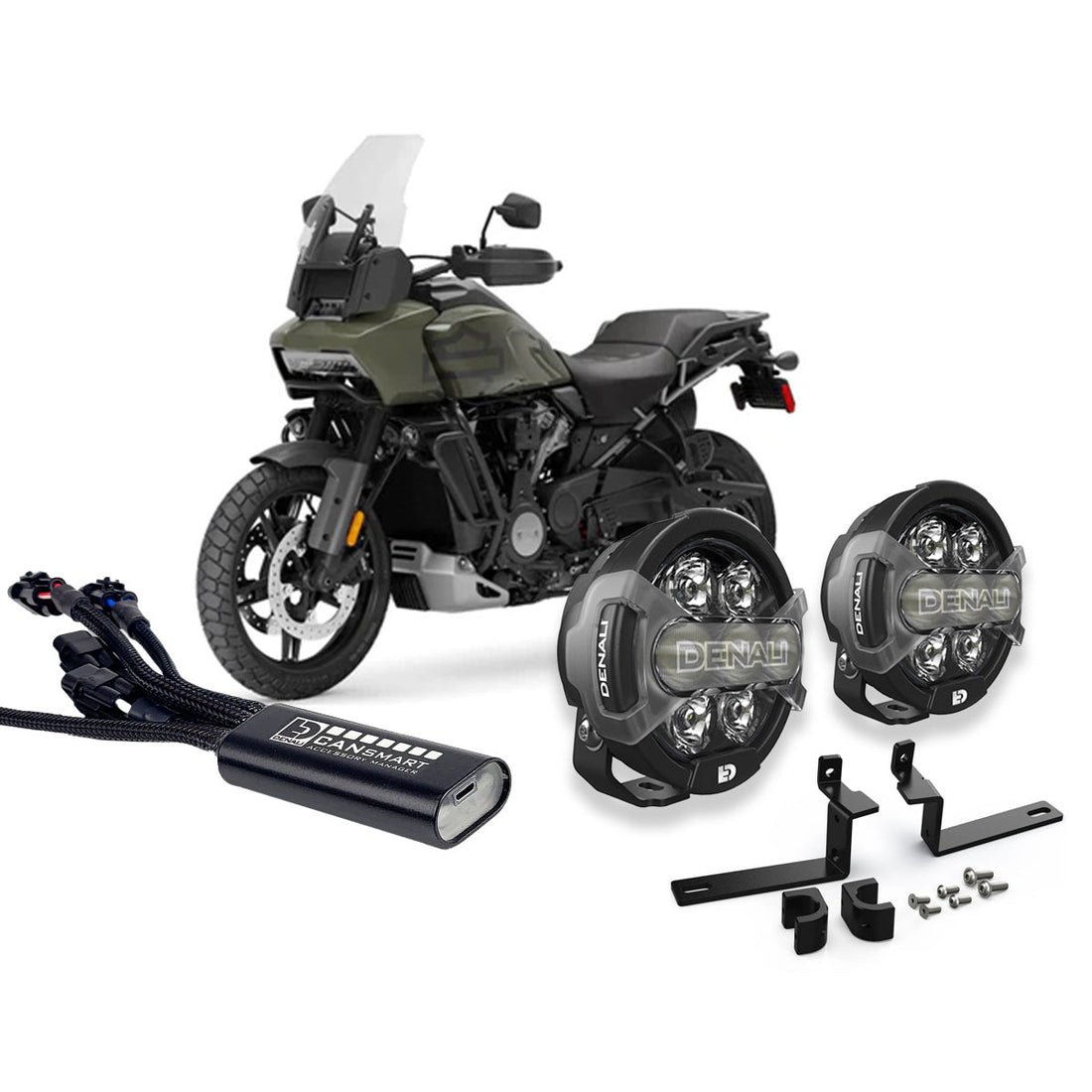 D7 Pro Premium Lighting Bundle for Harley-Davidson Pan America 1250 '21-'24, Pan America 1250 Special '21-'26 & Pan America C