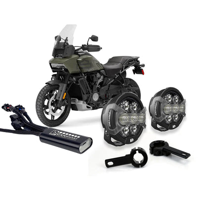 D7 Pro Premium Lighting Bundle w/ Crashbar Mounts for Harley-Davidson Pan America 1250 '21-'24, Pan America 1250 Special '21-