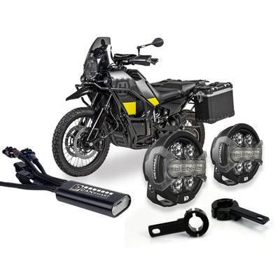 D7 Pro Premium Lighting Bundle w/ Crashbar Mounts for Husqvarna Norden 901 & Norden 901 Explorer '23-'26