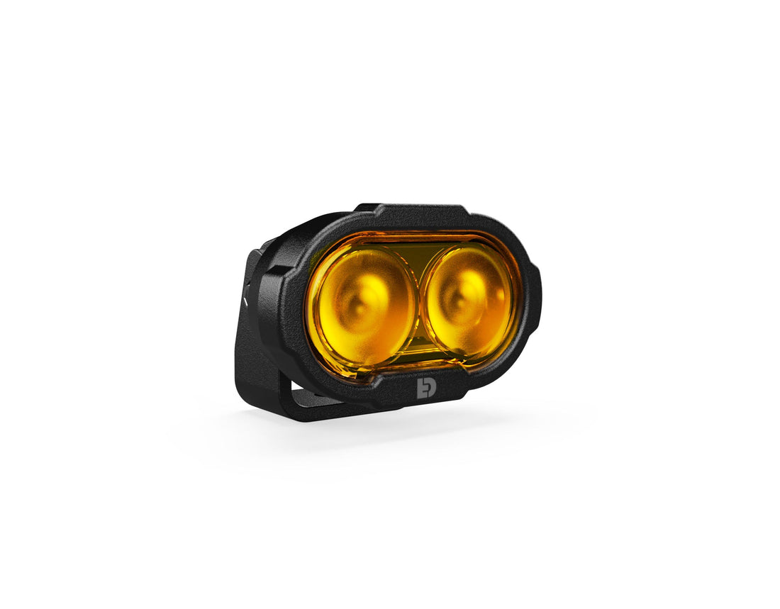 DENALI DL-2 Driving Light w/ DataDim Technology - Amber