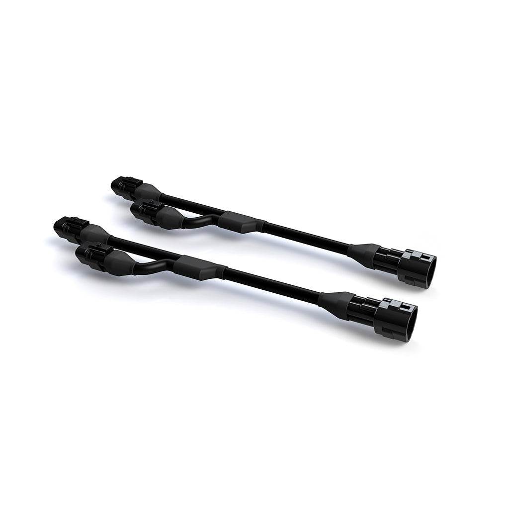 DENALI Driving Light Extension Cable with Y-Splitter, 6.5 Inches