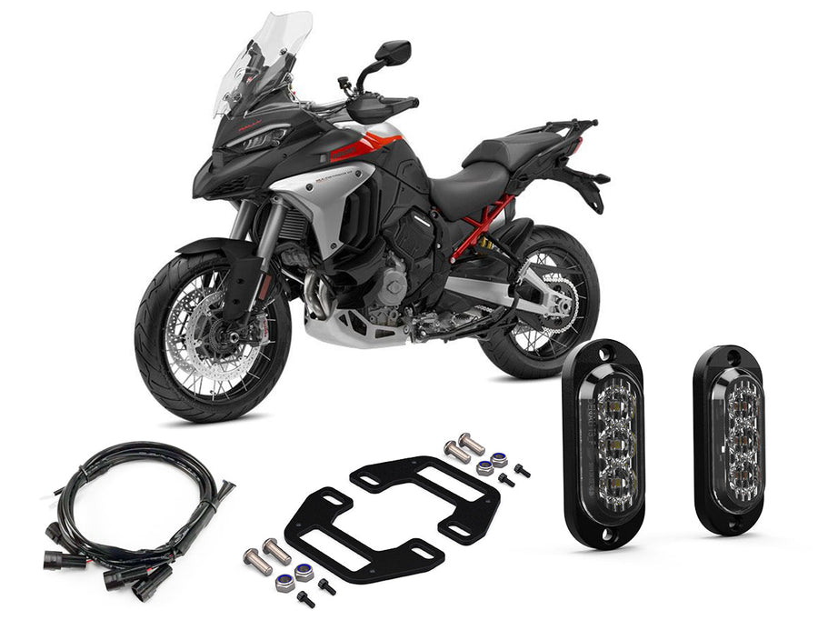DENALI T3 Rear Visibility Bundle - Ducati Multistrada V4 '21+