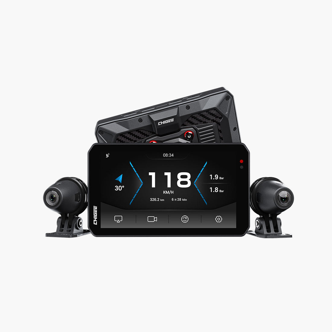 CHIGEE AIO-5 EVO Motorcycle Smart Riding System