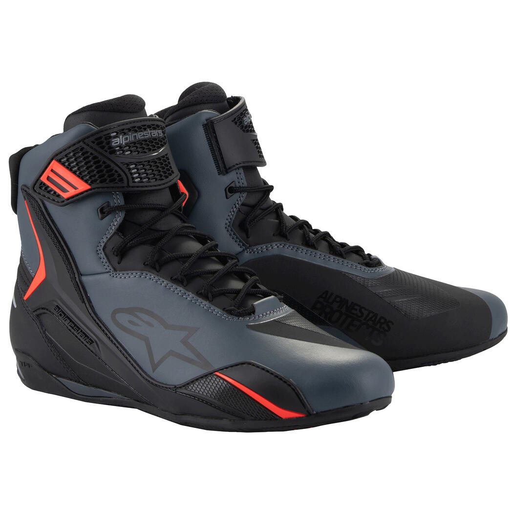 Black/Gray/Red Fluo