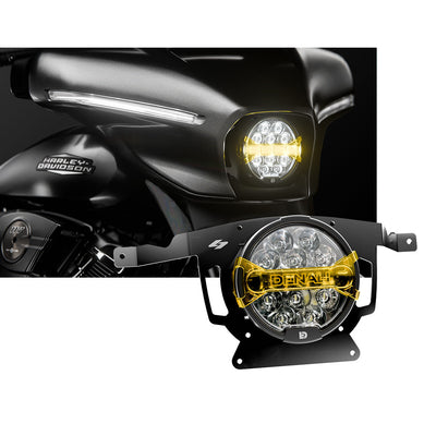 DENALI Ace-One Headlight Kit - Harley-Davidson Street Glide '24+