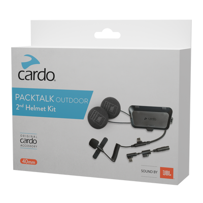 Packtalk Outdoor 2nd Helmet Kit with sound by JBL