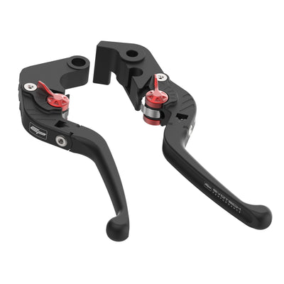 Evotech Evo Folding Clutch and Brake Lever Set - Triumph Daytona 675 (2006 - 2012)